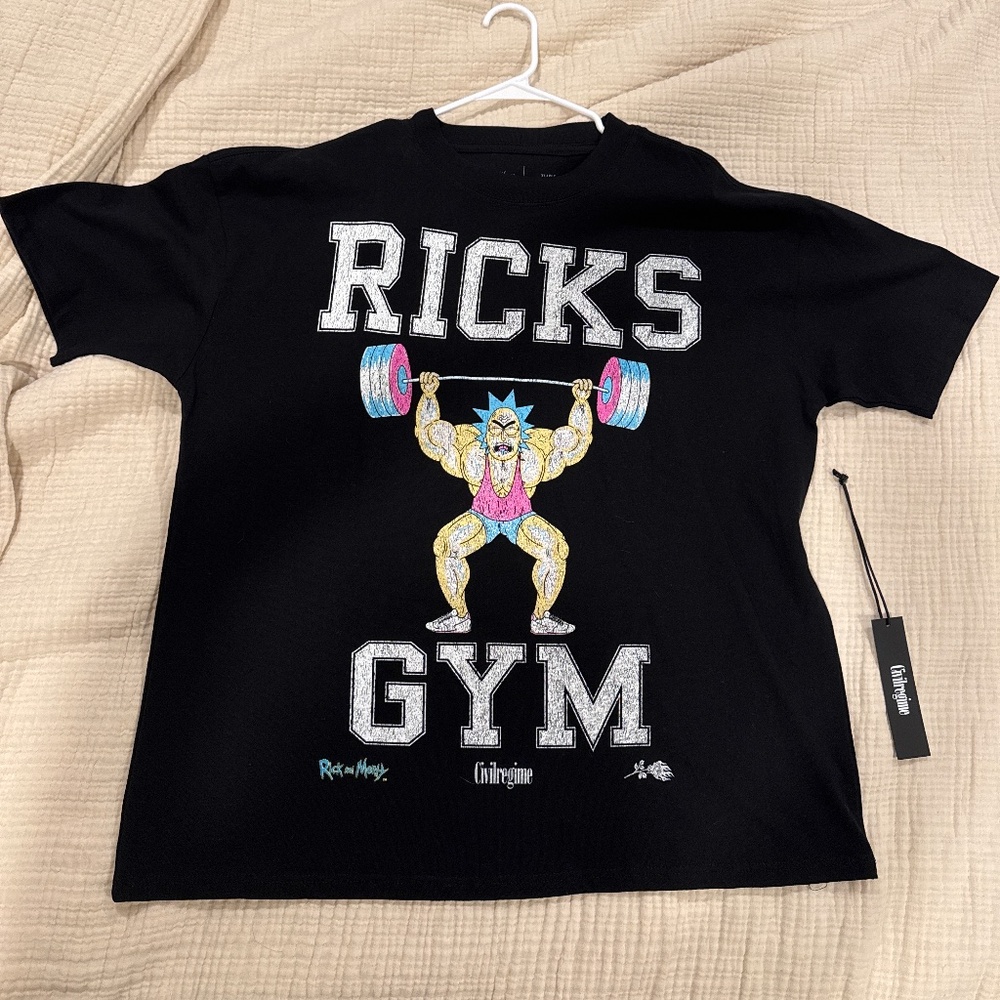 Civil Regime x Rick and Morty Rick’s Gym Shirt